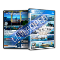 World Ship Simulator Pc Game Cover Tasarımı